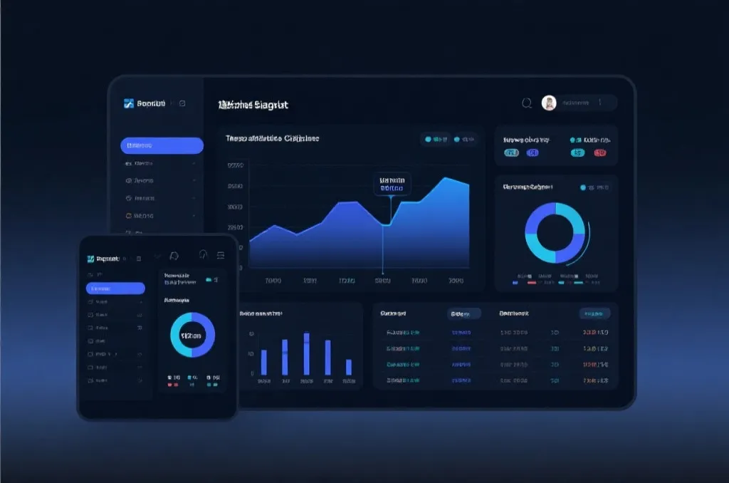 趋势数据可视化界面